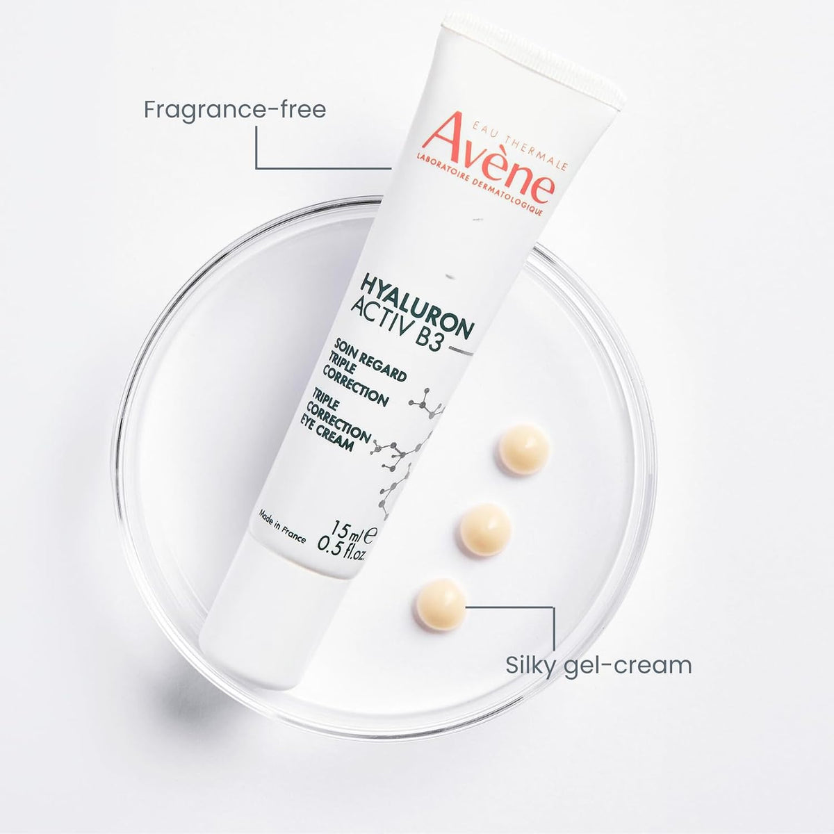 Avène Hyaluron Activ B3 eye care for dark circles and puffiness
