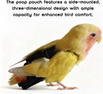 Extra extra large bird flying clothes with shock preventing rope