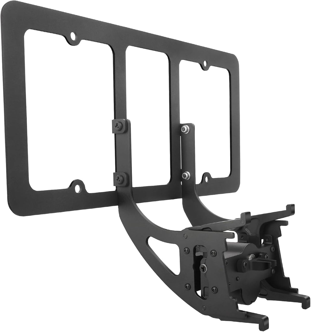 Complete hardware package for Tesla Model 3 plate holder
