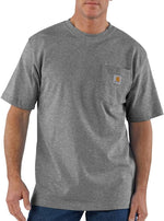 Carhartt men iconic k87 pocket t shirt front view apparel