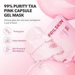 Back packaging of the authentic USA imported APRILSKIN skin radiance duo detailing ingredients and directions.
