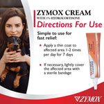 Safe if licked Zymox hydrocortisone skin ointment for cat dermatitis