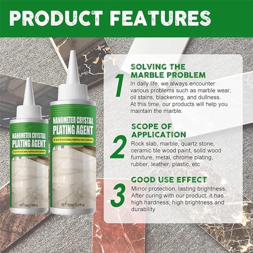 Scentora stone stain remover cleaner bottle with fifty milliliters capacity label packaging