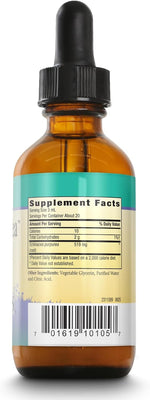 Herbs For Kids Sweet Echinacea nutrition and ingredient supplement facts label