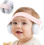 Yoofoss baby ear muffs front view for hearing protection