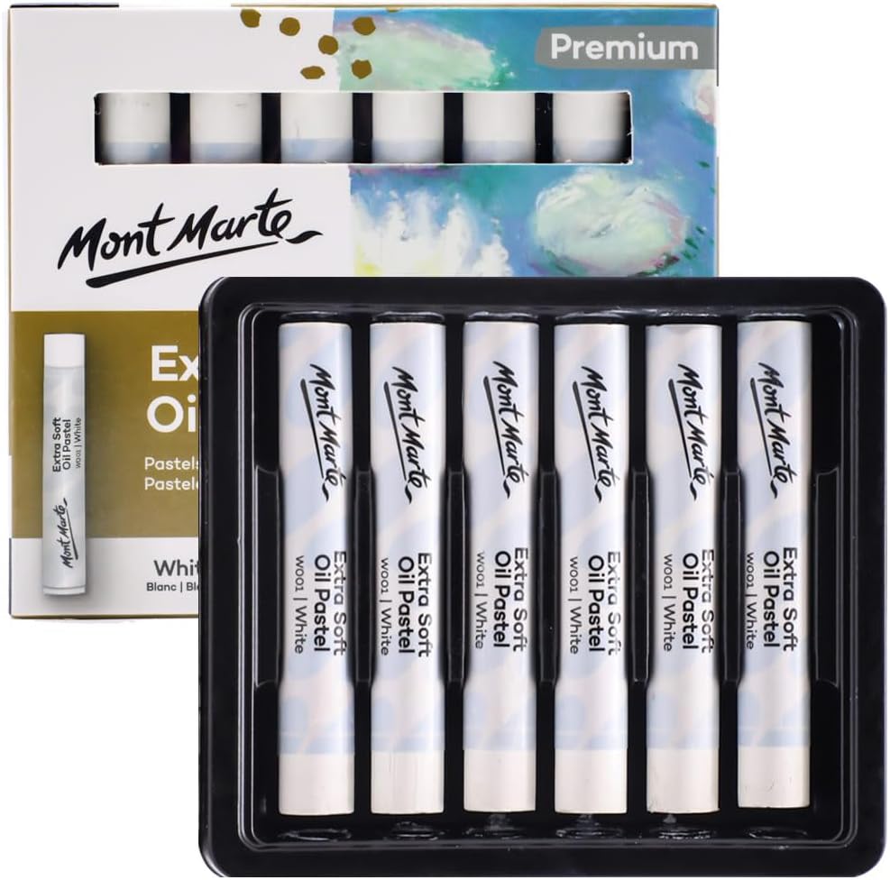 Mont Marte Extra Soft Oil Pastels 39pc, Assorted Bright Colors, Vibrant and Buttery, Versatile Art Pastels for Blending, Layering & Shading, Ideal for Art, Craft, Coloring and Sketching - Image 13
