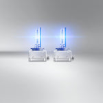 Osram automotive headlight lamp in folding box packaging