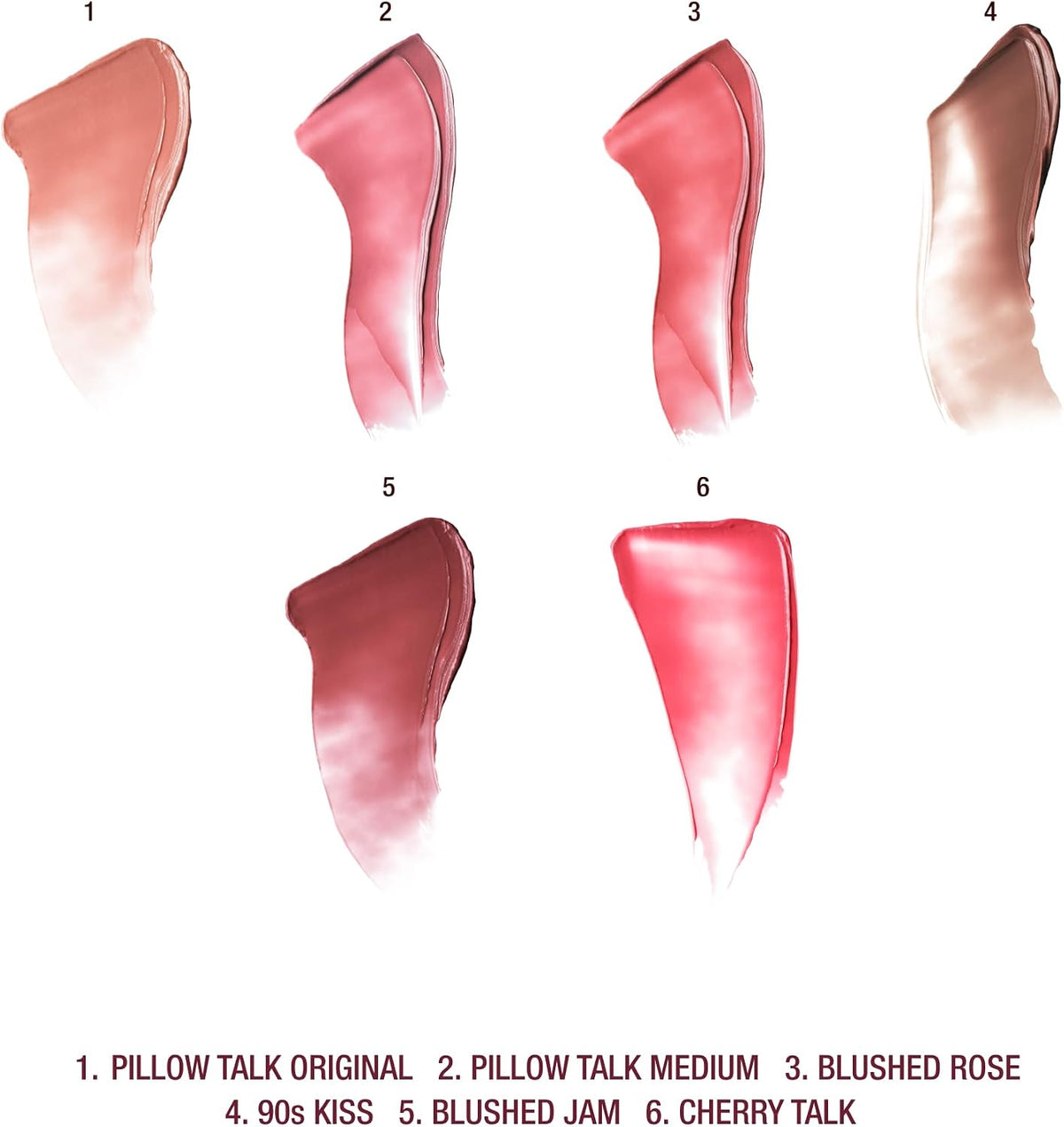Charlotte Tilbury Pillow Talk Blush Balm Lip Tint - Long-Lasting, Buildable Sheer Tint with Peptides for Hydrated, Blushed Looking Lips - 24 HR Hydration - Image 9