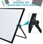 Thenshop portable planning board featuring magnetic notes attached to the surface.