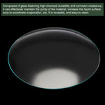 Yokive science experiment glass cover positioned on top of a laboratory beaker