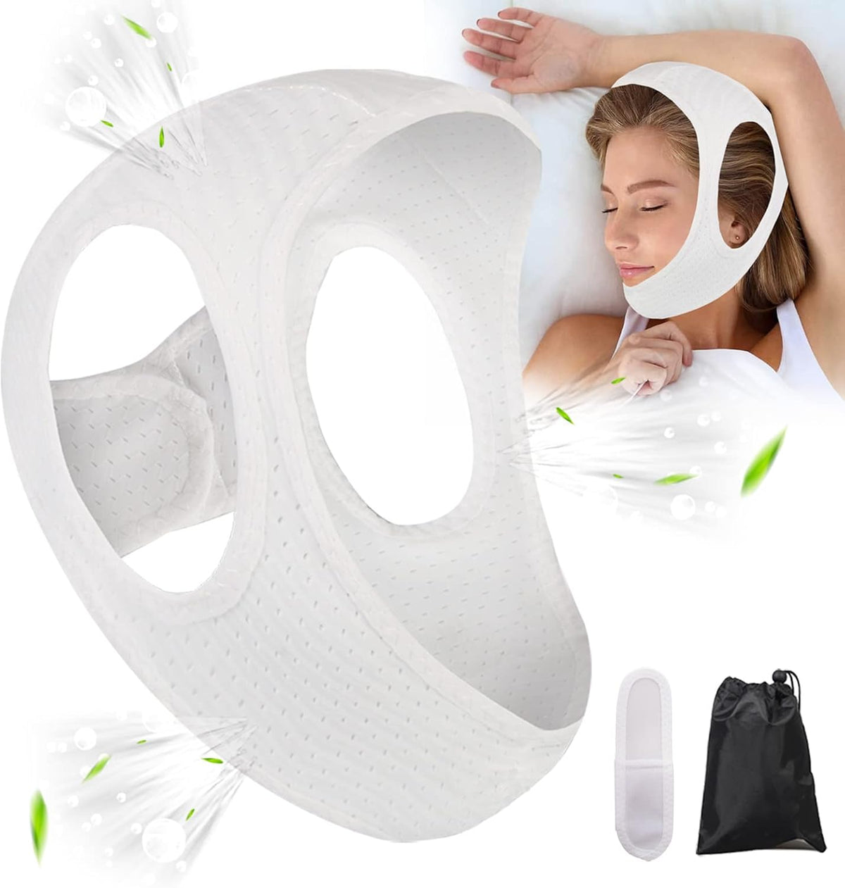 Forzacx chin strap for cpap users front view