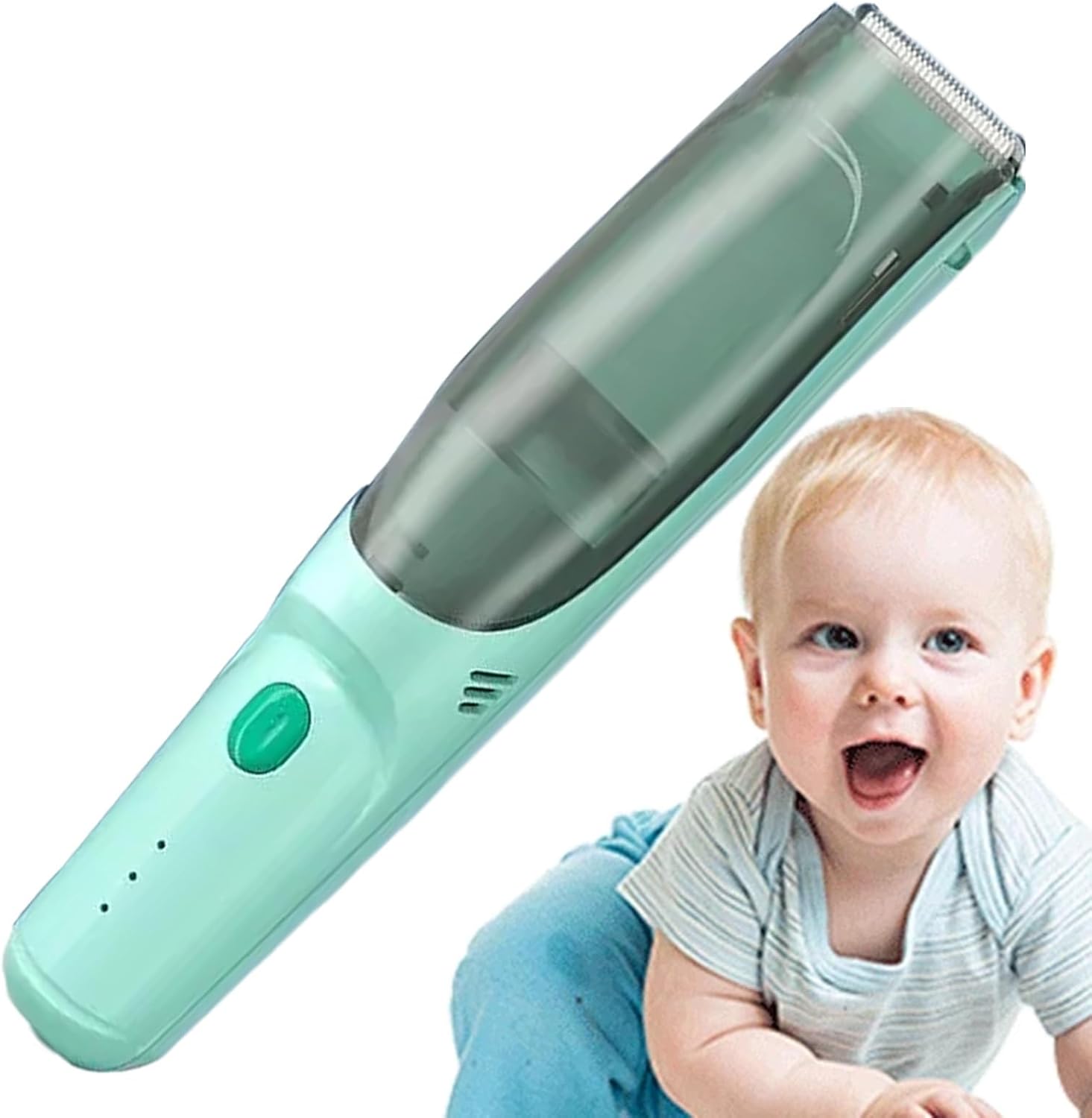 Generic ultra-quiet electric hair clippers for kids front view