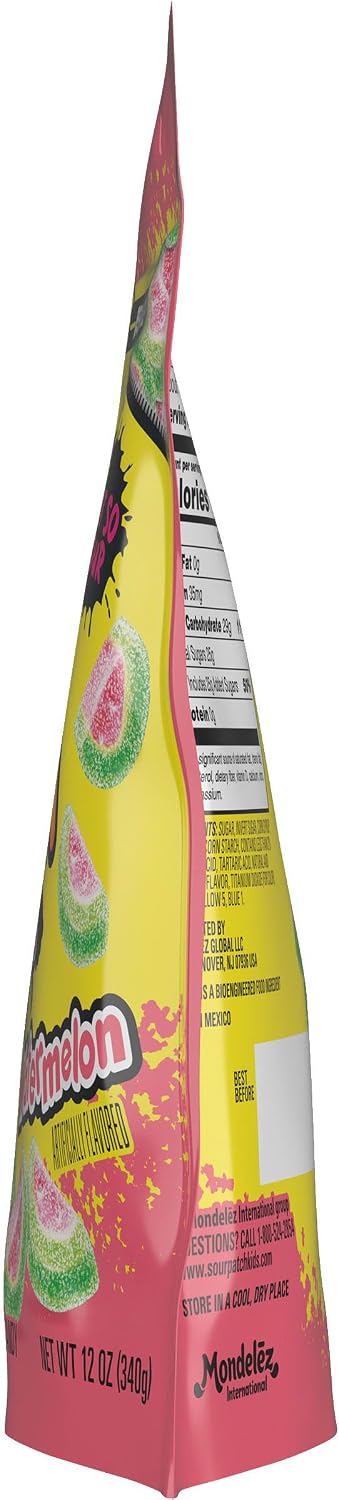 Sour Patch Kids, Watermelon Soft and Chewy Gummy Candy, Share Size, 12 Ounce - Image 15