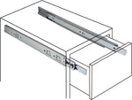Gobrico cold-rolled steel telescopic slide tracks closeup