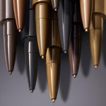 Waterproof eyebrow filler showing multiple shade options and textures