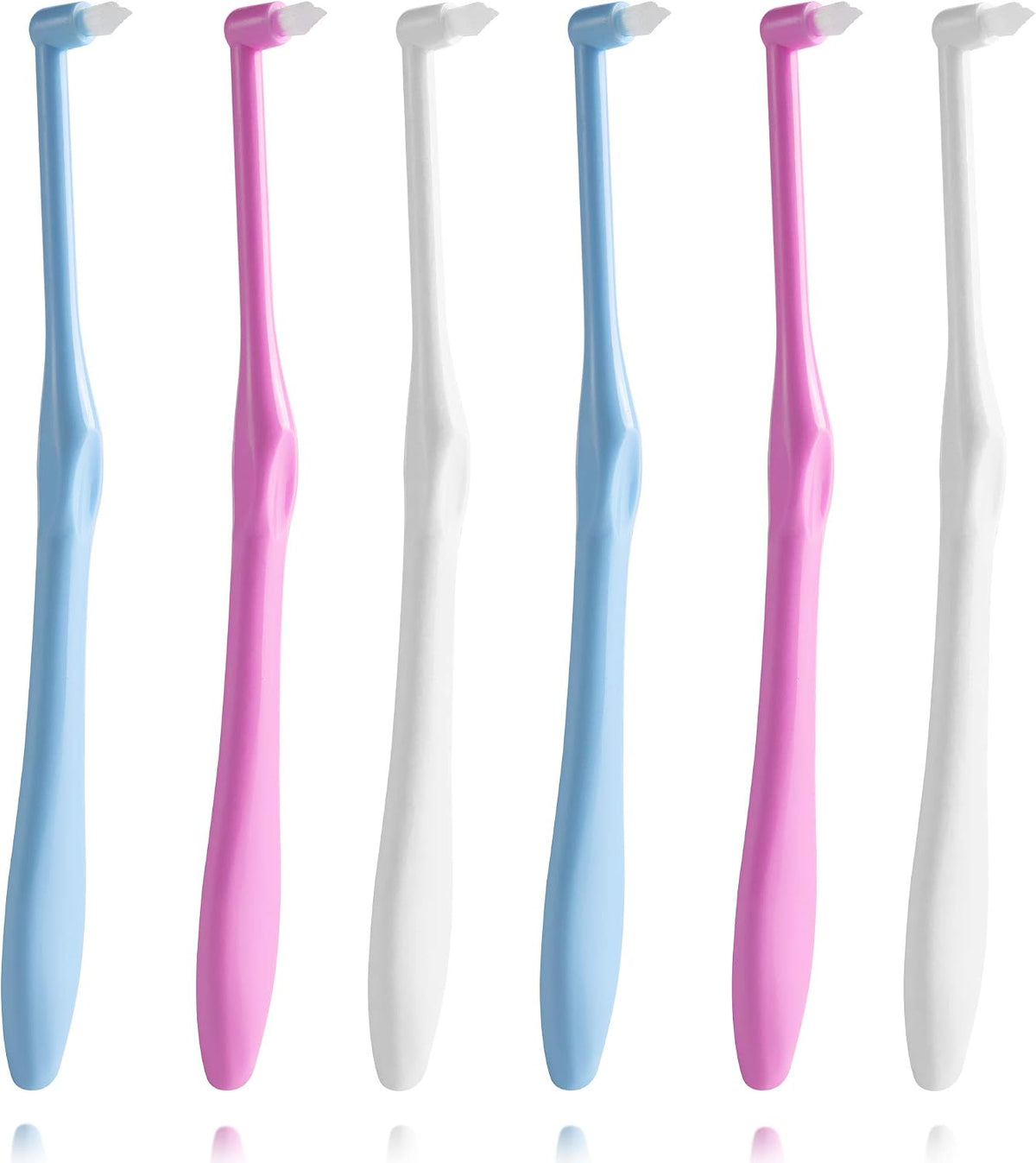 LOVEWEE end-tuft tapered trim toothbrush front view