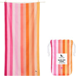 Dock & Bay Beach Towel - Quick Dry, Sand Free - Compact, Lightweight - 100% Recycled - Includes Bag - Cabana - Kamari Charcoal - Large (160x90cm, 63x35) - Image 11
