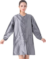 Professional Salon Smock Stylist Jacket Waterproof Hairdresser Cape Barber Jacket Pet Grooming Workwear - Image 11