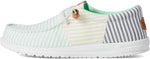 Hey Dude Mens Wally Tri Nu Prep heel and sole view