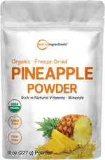 Micro Ingredients Organic Pineapple Powder front view packaging