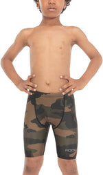 Youth Boys Swim Jammers Solid Swimsuit Quick Dry Athletic Swimming Shorts UPF 50+ Sun Protection - Image 13