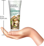 Desert Essence pistachio foot repair cream side profile angle shot