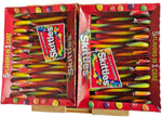 Authentic HUBZ holiday confectionery variety pack showing the three fruit flavor illustrations.