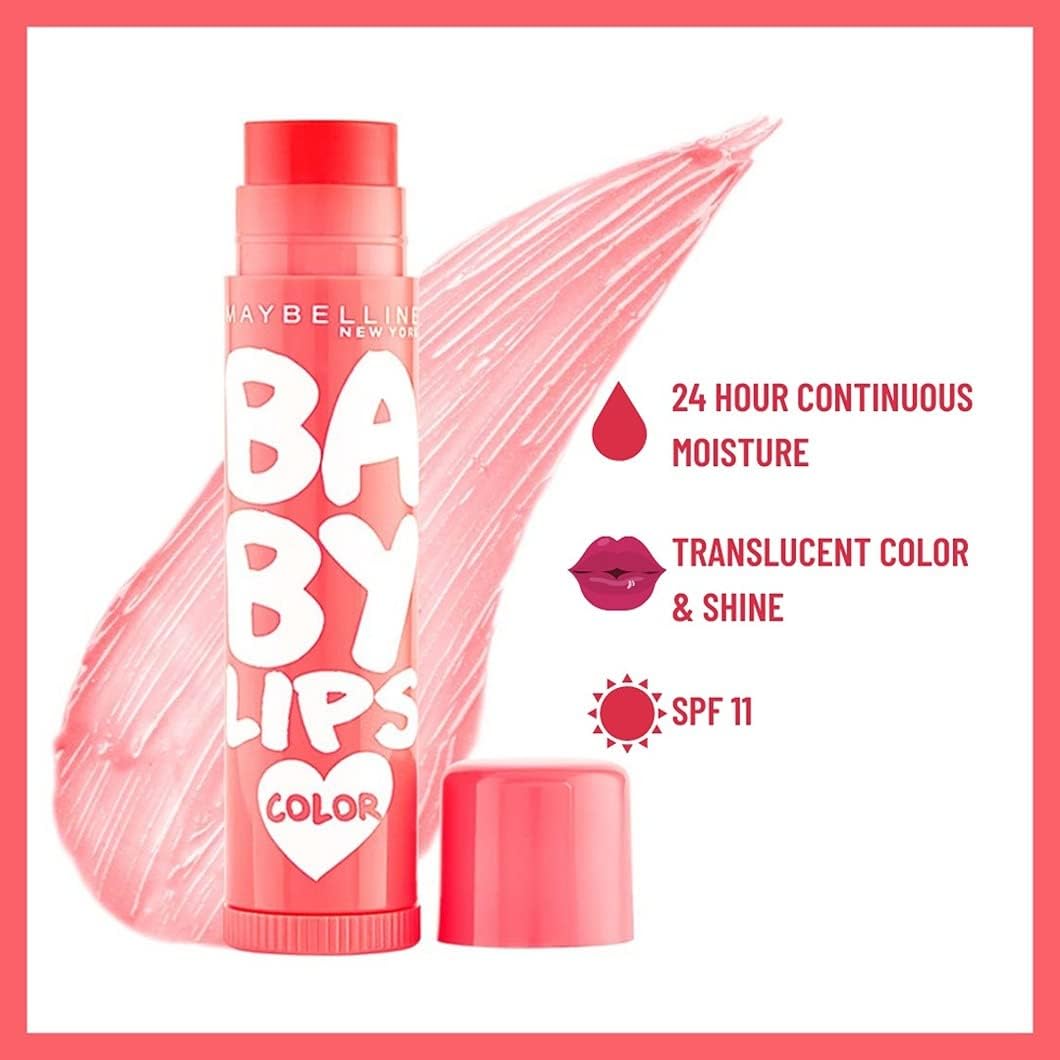 Maybelline Baby Lips Cherry Kiss lip balm stick open