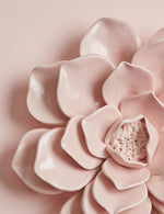 SEINHIJO decorative porcelain wall sculpture styled in a cafe interior