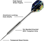 Viper Jackal steel tip darts flying setup