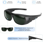 LPSAFP protective goggles side angle display