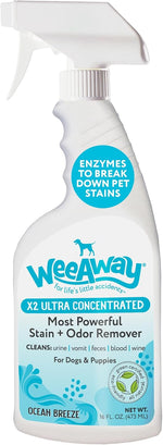Wee Away(R) X2 Dog Urine Stain & Odor Remover - Double Strength Enzyme Spot Cleaner for Dog Pee, Marking & Odor Removal, Carpet, Furniture & Bedding, Non-Toxic, 16 oz - Image 10