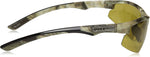 Spiderwire polarized sunglasses angled perspective highlighting polarized lens tint