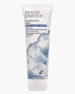 Desert Essence Fragrance Free Hand and Body Lotion front view bottle