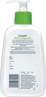 Cetaphil Moisturising Lotion 236 ml for Dry to Normal & Sensitive Skin | 48H Hydration with Niacinamide, Panthenol & Glycerin | Fragrance-Free, Non-Greasy, Dermatologist Recommended, For Face and Body - Image 10