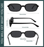 WOWSUN fashion eyewear lightweight frame hinge closeup