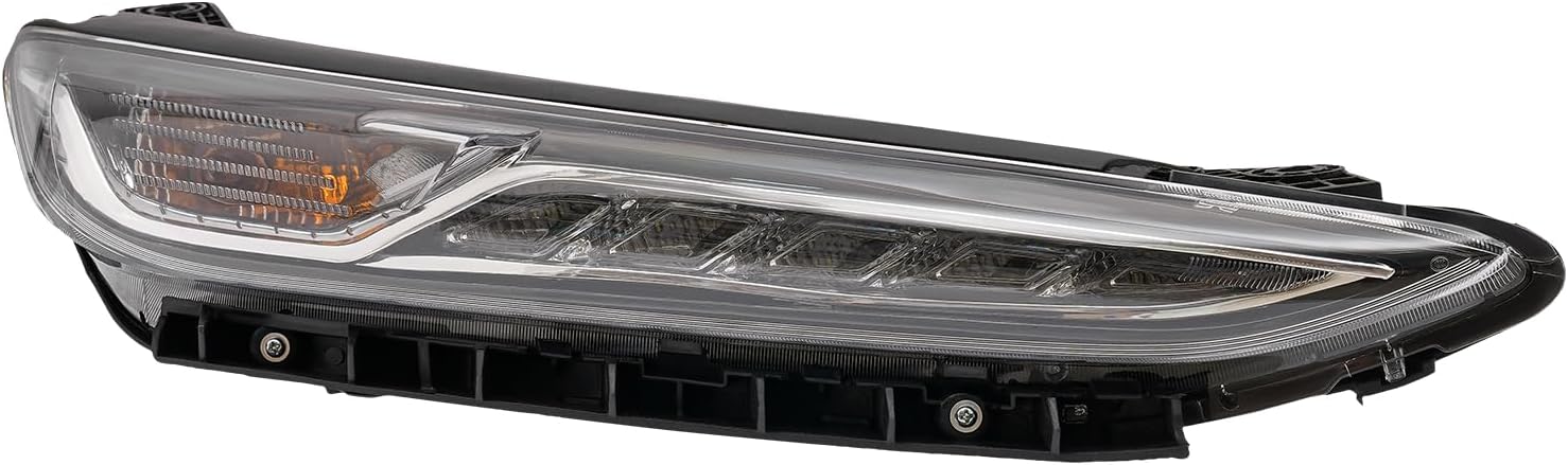 Bokknppo LED daytime running light assembly front view for Hyundai Kona.