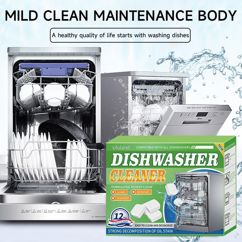 Authentic Maebho dishwasher cleaning pods 12 pack supply