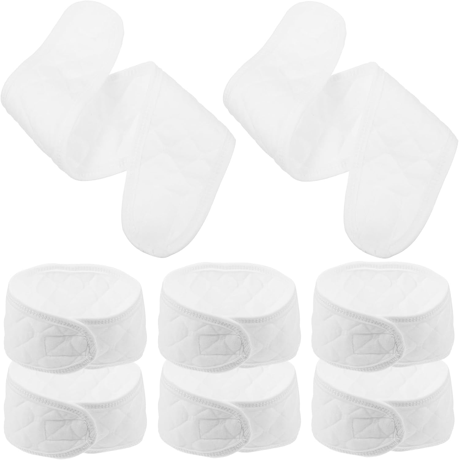 Healifty 6 piece newborn umbilical cord belly band set front view