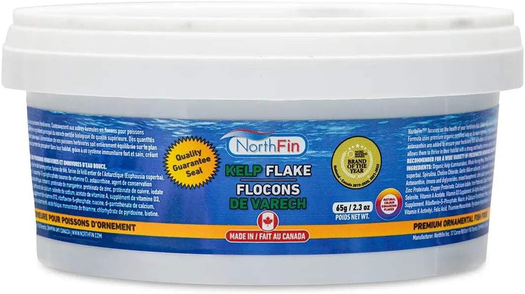 Northfin Kelp Fish Food front view container