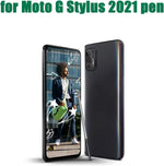 Black touch screen pen for Motorola Moto G Stylus XT2115 closeup