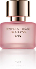 Mix:Bar Sparkling Hibiscus 1.7 fluid ounce translucent pink glass bottle