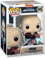 Funko Pop Iroh with Lightning front view collectible figurine