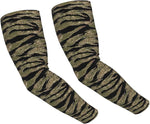 LIXLZH tiger stripe camo compression sleeve front view