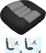 WenlyPei car seat cushion grey fabric texture closeup