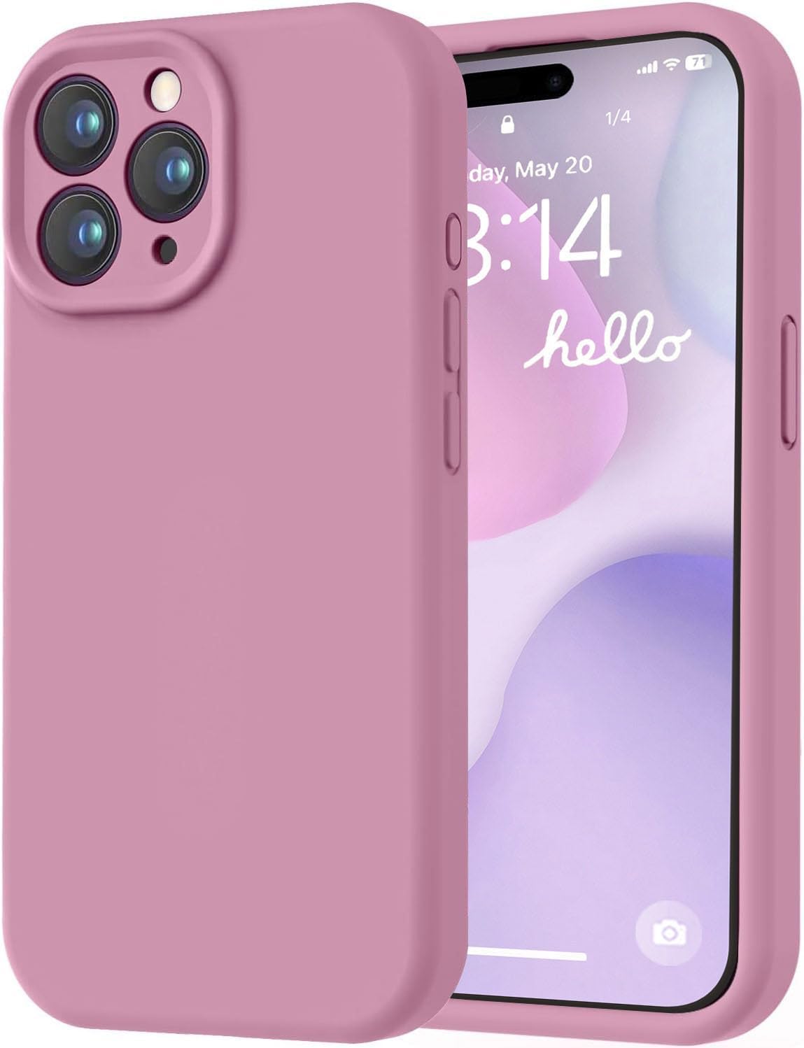 Love 3000 iPhone 15 Pro case front view