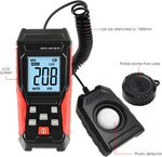 Danoplus light meter 4 digit display and control buttons