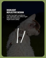 Soft premium taffeta fabric cat harness close up focusing on the tear resistant material.