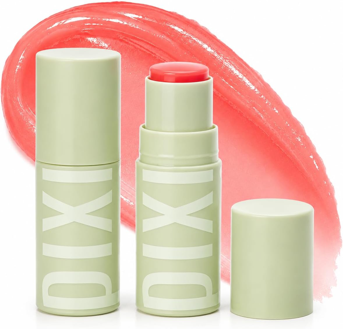 Pixi beauty tinted lip balm front view packaging