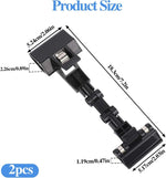 Adjustable paper stand showing flexible articulating arm